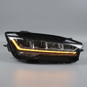 Ensemble de phares LED de style RS7 amélioré pour <span class=keywords><strong>Audi</strong></span> A7 2011-2018, avec feux de jour et clignotants séquentiels - Product Image 6