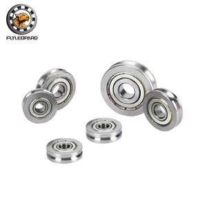 ลูกล้อรางสแตนเลส Flyleopard รุ่น SzU3-12ZZ แบบร่อง U ขนาด 3x12x4 มม. สำหรับแกน - Product Image 3