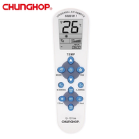 Control Remoto Universal para Aire Acondicionado Q-1016E, Control Remoto de Plástico para Aire Acondicionado Doméstico