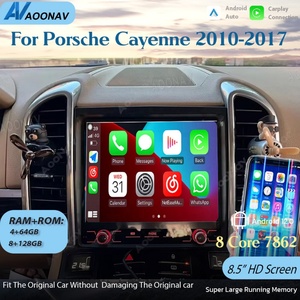 วิทยุติดรถยนต์ระบบแอนดรอยด์ขนาด 8.4 นิ้ว สำหรับรถยนต์ Porsche Cayenne ปี 2010-2017 เครื่องเล่นมัลติมีเดียพร้อมระบบนำทาง GPS และระบบไร้สาย Carplay - Product Image 2