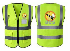 Áo Khoác Phản Quang Logo Tùy Chỉnh Áo Gi Lê An Toàn Cotton Màu Cam Cho Nữ Áo Gi Lê Tầm Nhìn Cao Màu Hồng Vestik - Product Image 4