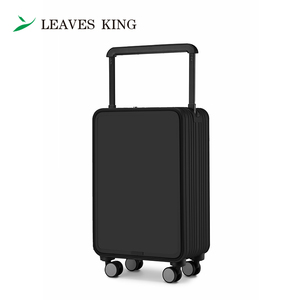 Leavesking Luxury Wide Trolley valise cabine Aluminium Shell Bagages valise de <span class=keywords><strong>voyage</strong></span> Carry On TSA Lock 20inch koffer - Product Image 3