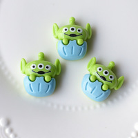 Mini flatback résine breloques dessin animé cabochon flatback artisanat ornements crème colle décorations bricolage accessoires pour phonecasesshoes