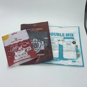 지퍼백 개 식품 포장 스탠드 업 지퍼 파우치 식품 스낵 백 용 재밀봉 매트 비닐 봉투
