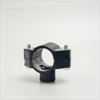 Matériel de plomberie REHOME, alimentation en eau, tuyau polyéthylène 32 mm, colliers de serrage HDPE PE, raccords de tuyaux HDPE PN16, accessoires d'irrigation