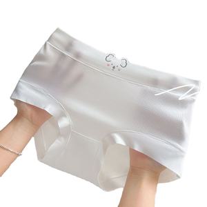 Culottes triangulaires pour filles en coton pur antibactérien 5A, mignonnes, blanches, koala, été, respirantes, sexy - Product Image 1