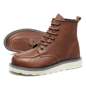 Vente en gros <span class=keywords><strong>de</strong></span> chaussures <span class=keywords><strong>de</strong></span> <span class=keywords><strong>sécurité</strong></span> en cuir <span class=keywords><strong>de</strong></span> marque <span class=keywords><strong>de</strong></span> haute qualité antistatique pour le sport bottes <span class=keywords><strong>de</strong></span> <span class=keywords><strong>sécurité</strong></span> pour hommes travail personnalisé - Product Image 2