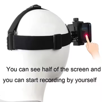 Support de téléphone universel pour vélo, fixation sur ceinture de poitrine ou bandeau, support de téléphone pour cyclisme réglable et étanche