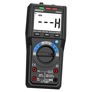 Multímetro Digital DM96A 10A True-<span class=keywords><strong>RMS</strong></span> 6000 recuentos Pantalla de 3 líneas Probador analógico Voltímetro Condensador Medidor de temperatura Amperímetro - Product Image 1