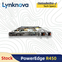 Serveur en rack 1U PowerEdge R450 série R, processeur Intel Xeon de 4e génération, personnalisable, en stock