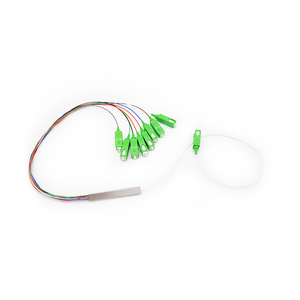 광섬유 PLC 스플리터 1*4 1*8 1*16 1*32 싱글 모드 광 스플리터 SC/APC 스틸 튜브 타입 스플리터 - Product Image 5