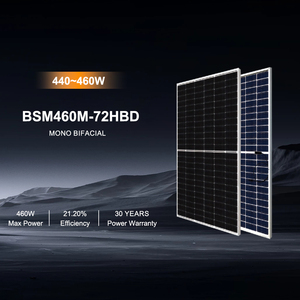 แผงโซลาร์เซลล์ Solar US Warehouse Stock Solar 460w Topcon PV Module คุณภาพดี ผลิตในจีน - Product Image 1