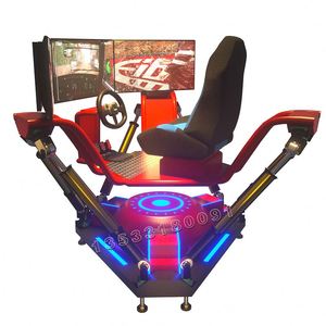VR Six-axis, Three-screen Racing Motionimulation Cockpitarge-scale <b>Amusement</b> Park Equipment and Experience Hall <b>Machine</b> - Product Image 5