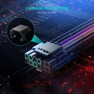 Máy tính mở rộng dây 12 + 4pin để 3 * 8pin 12vhpwr cáp - Product Image 6