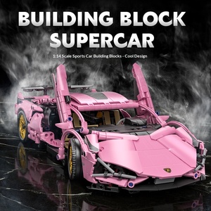 <span class=keywords><strong>ราคา</strong></span>โรงงาน CPSIA 1:14 รถบังคับวิทยุ Cyber Rambo Powder Cow Sports Building Block รุ่นรถประกอบจากพลาสติก ABS สำหรับเด็กผู้ชาย - Product Image 2