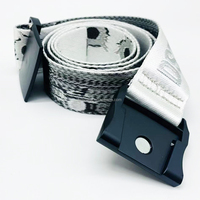 Ceinture Tactique en Tissu Jacquard pour Hommes avec Boucle Magnétique Personnalisée, 3,8 cm, en Toile, Polyester et Nylon, pour Sports de Ski