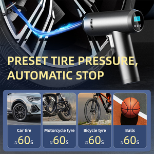 Máy bơm lốp ô tô thông minh di động DC12V chuyên nghiệp, không dây, chất liệu ABS, tích hợp cảm biến áp suất lốp thông minh - Product Image 4