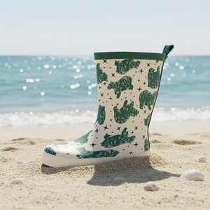 Botas <span class=keywords><strong>de</strong></span> Lluvia para Niños Pequeños <span class=keywords><strong>con</strong></span> Estampado Animal, Parte Superior <span class=keywords><strong>de</strong></span> <span class=keywords><strong>Goma</strong></span> Antideslizante, Calzado Impermeable para Exteriores <span class=keywords><strong>con</strong></span> Forro <span class=keywords><strong>de</strong></span> Algodón y Poliéster, Unisex - Product Image 2
