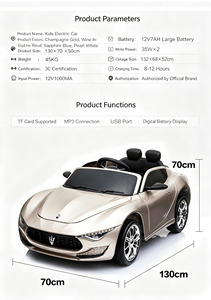 <span class=keywords><strong>Voiture</strong></span> électrique pour enfants de haute qualité, <span class=keywords><strong>2</strong></span> <span class=keywords><strong>places</strong></span>, 4 roues, télécommandée, puissante, adaptée aux enfants de 1 à 6 ans - Product Image 6