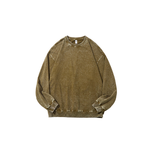 350 grammi di cotone puro lavato, in stile Terry Fry Snow, con <span class=keywords><strong>zero</strong></span> restringimento, per Batiks, per ragazzi e ragazze, in pile di cotone con collo rotondo - Product Image 3