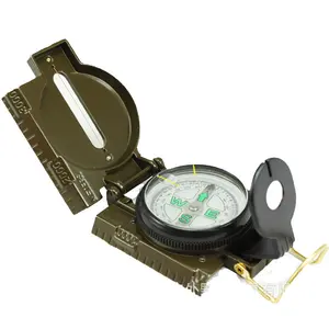 Outdoor Survival Compass Multi-functional Metal Vehicle Climbing Camping Travel Compass North Needle DC45-2A