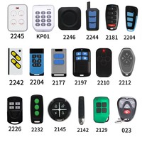 Télécommande de porte de garage à télécommande, télécommande de barrière, télécommandes sans fil, vente chaude