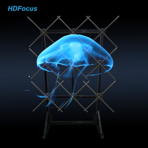 Ventilatore Olografico 3D con Altoparlante, Design Innovativo con Pale Colorate, Tecnologia Divertente per Visualizzazione Prezzi e Immagini - Product Image 1