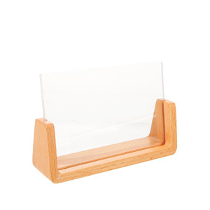 U-Shaped LED Illuminated Beech Wood Burlywood Photo <b>Frame</b> 6 Inch 7 Inch 8 Inch Elegant <b>Frame</b> - Product Image 1