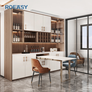 ROEASY Table à tiroirs de cuisine en aluminium pliable, design moderne, fonctionnelle, avec glissière <span class=keywords><strong>invisible</strong></span> - Product Image 2