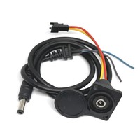 Adaptateur de connecteur de chargeur de véhicule électrique 60V DC 5521 5525 Interface de charge de batterie au Lithium pour vélo électrique Prise de remplacement