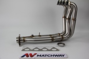 Collecteur d'échappement en acier inoxydable MATCHWAY pour Honda Série B GSR <span class=keywords><strong>ITR</strong></span> B16 B16A B16B B16A2 B17 18 B18b B18c1 B18c B18C4 SI Eg - Product Image 2