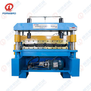 사다리꼴 지붕판 롤 성형기 철 지붕판 롤 성형기 - Product Image 3