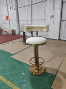 Chaise haute <span class=keywords><strong>de</strong></span> <span class=keywords><strong>bar</strong></span> en acier inoxydable <span class=keywords><strong>et</strong></span> <span class=keywords><strong>tabouret</strong></span> <span class=keywords><strong>de</strong></span> <span class=keywords><strong>bar</strong></span> en velours, fournis par l'usine XY, pour restaurant, café, mobilier <span class=keywords><strong>de</strong></span> <span class=keywords><strong>bar</strong></span> - Product Image 4
