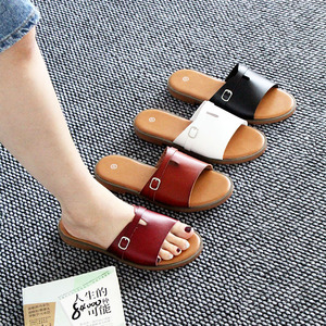 Sandalias Planas Abiertas Cómodas para Mujer, Estilo Casual para Vacaciones de Verano, Ligeras, Venta al Por Mayor - Product Image 1