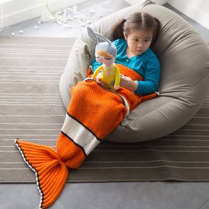 Doux À <span class=keywords><strong>La</strong></span> Main Petites Filles Sacs De Couchage Sirène Queue <span class=keywords><strong>Couverture</strong></span> Polaire - Product Image 3