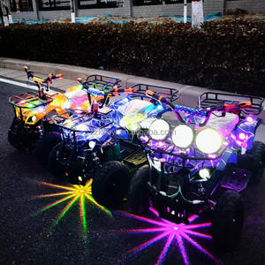 Niños regalo de Navidad 24V voltaje arena duna buggy motocicleta ciudad atracción turística luces coloridas vacío rueda parachoques coches - Product Image 4