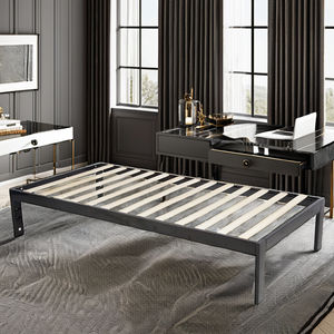 Kainice-Muebles Personalizados Para Dormitorio <strong>De</strong> Ninos, Marco <strong>De</strong> <strong>Cama</strong> <strong>De</strong> Tamano Individual Sin Resorte - Product Image 1