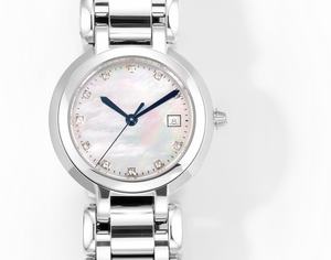 Montre-bracelet à quartz de luxe pour femme, bracelet en acier inoxydable, ornée de cristaux, résistante à l'eau, élégante et simple, avec aiguilles - Product Image 4