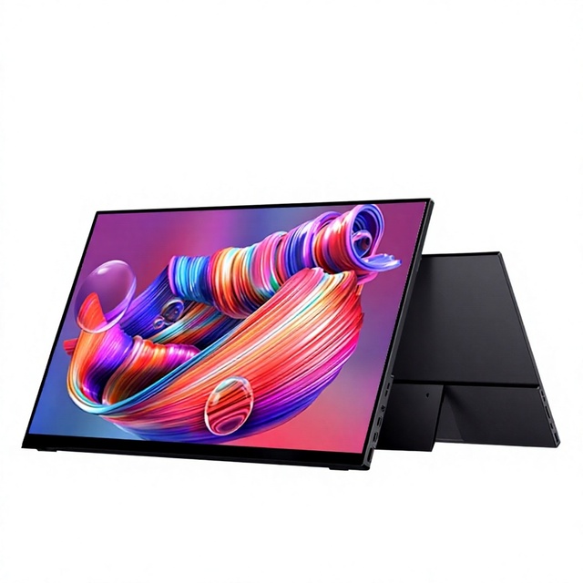 15.6-inch 4K 144Hz 16:9 IPS Portable Monitor with USB/ Ports for PCs Laptops Smartphones and Nintendo Switch Compact Design
