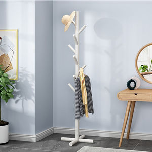 Perchero de pie de diseño minimalista moderno con forma de árbol, estable para dormitorio, uso doméstico, para colgar ropa y bolsos - Product Image 2