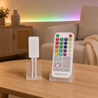 Contrôleur LED RGB RGBW avec synchronisation musicale, application, télécommande IR 38 touches, alimentation USB, contrôle de groupe pour éclairages de scène et accessoires d'éclairage