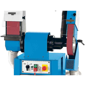 Ponceuse à bande double télescopique et pivotante Aceti 120x1500mm, 1.9kW 400V - Product Image 2