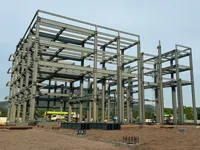 Estructura de Acero Ligero para Edificios Comerciales de Oficinas, Planos de Construcción de Almacenes Prefabricados