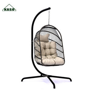 भारी शुल्क स्क्रीन स्विंग आधुनिक घर के बाहर कुर्सी सेट वयस्कों कमरे में रहने वाले भारत स्टील आँगन झूलों निविड़ अंधकार - Product Image 4