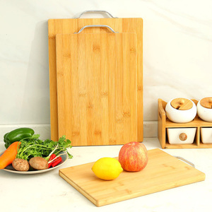 Thớt Tre Hữu Cơ 2021 Siêu Lớn Dày Tự Nhiên Cao Cấp Bộ Thớt Cho Nhà Bếp 100% - Product Image 3