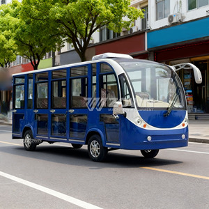 Bus touristique électrique intelligent avec affichage LED d'informations, navette multimédia pour visites de quartiers commerciaux - Product Image 3