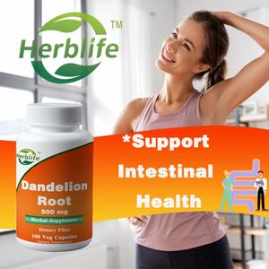 Venta Caliente OEM - Personalizable - Raíz de Diente de León (Taraxacum Officinale) 500 Mg, Suplemento Herbal, para Dieta, 100 Cápsulas Vegetarianas - Product Image 3