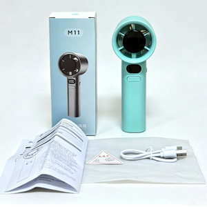 Mini-ventilateur portable, nouveau modèle transfrontalier, silencieux, rechargeable par USB, ventilateur électrique portatif - Product Image 4