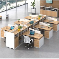 Offre Spéciale : Mobilier de Bureau Modulaire – Poste de Travail Informatique pour 4/6/8 Personnes – Nouveau Style – Ensemble Bureau et Chaise pour Employés