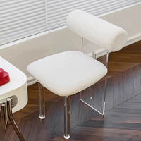 Klarer Acryl Moderner Konvertierbarer Quadratischer Couchtisch Anpassbare Größe Farbe für Zuhause Büro Wohnzimmer Esszimmer